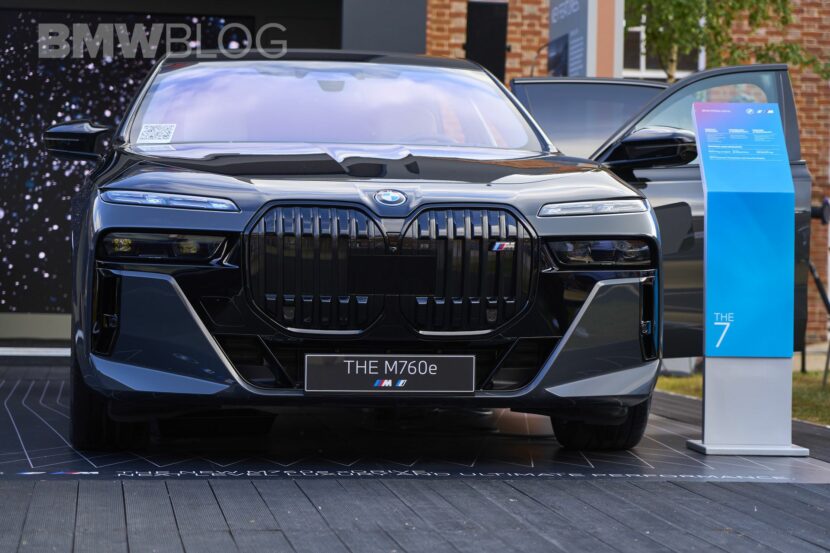 Two-Tone BMW M760e Arrives In Goodwood With Cashmere Wool Interior