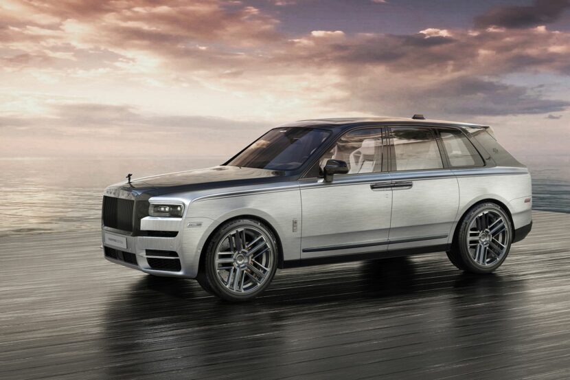 Rolls-Royce Cullinan Yachting Edition By Carlex Design Gets Brushed Metal Finish