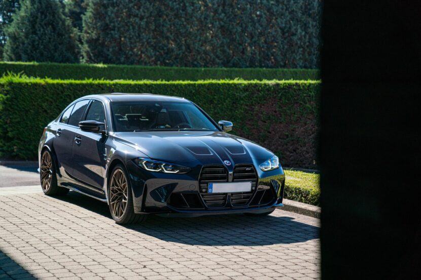 BMW M3 In Macao Blue Decked Out With M Performance Parts