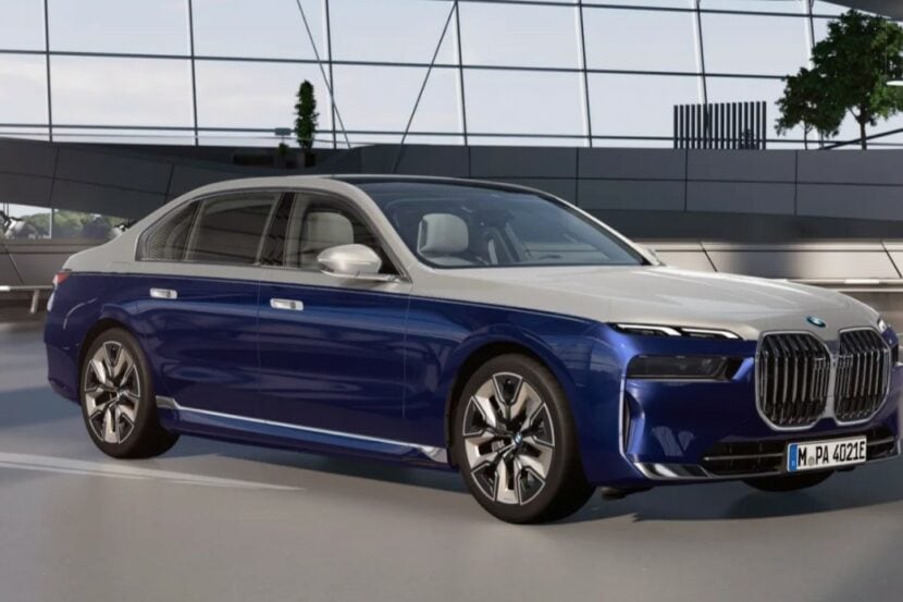 2023 BMW i7 Arrives At Canadian Dealer Wearing Two-Tone Paint
