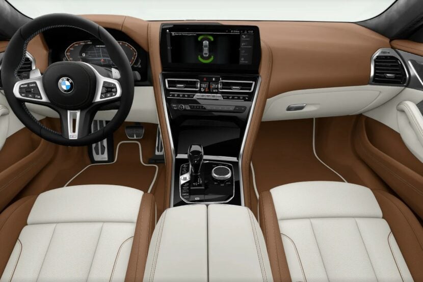 BMW M850i Gran Coupe Video Shows Exquisite Ivory White Tartufo Interior