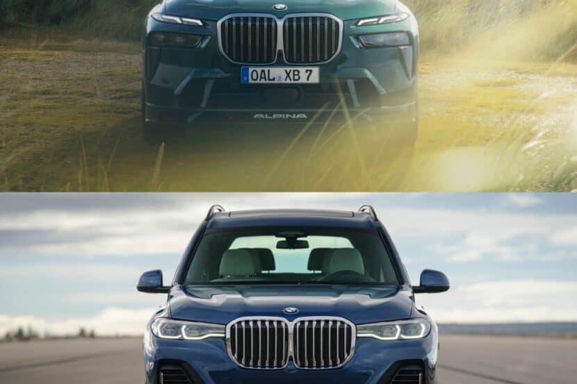 Photo Comparison: ALPINA XB7 Facelift vs Pre-LCI XB7