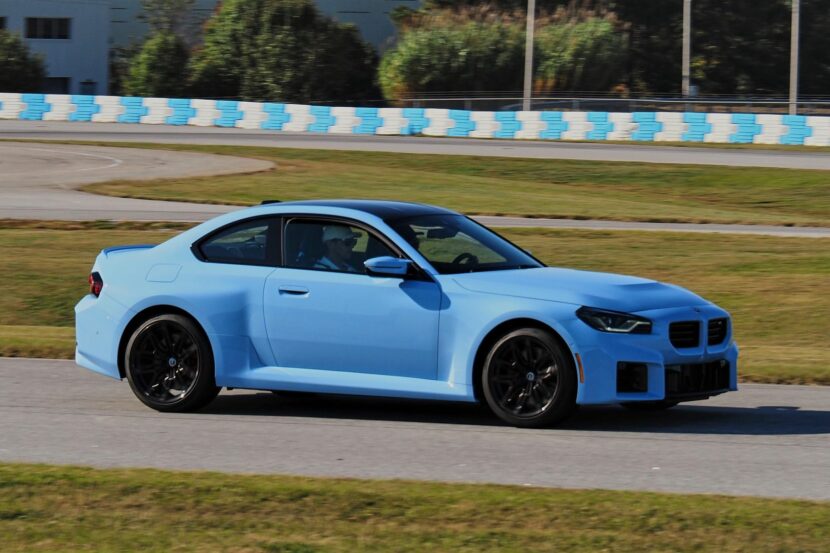 BMW M2 Zandvoort Blue With Manual Gearbox Gets The Walkaround Treatment