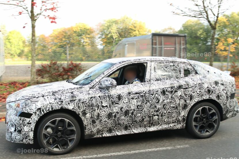 SPIED: BMW iX2 Comes Out of Hiding in Full Camouflage