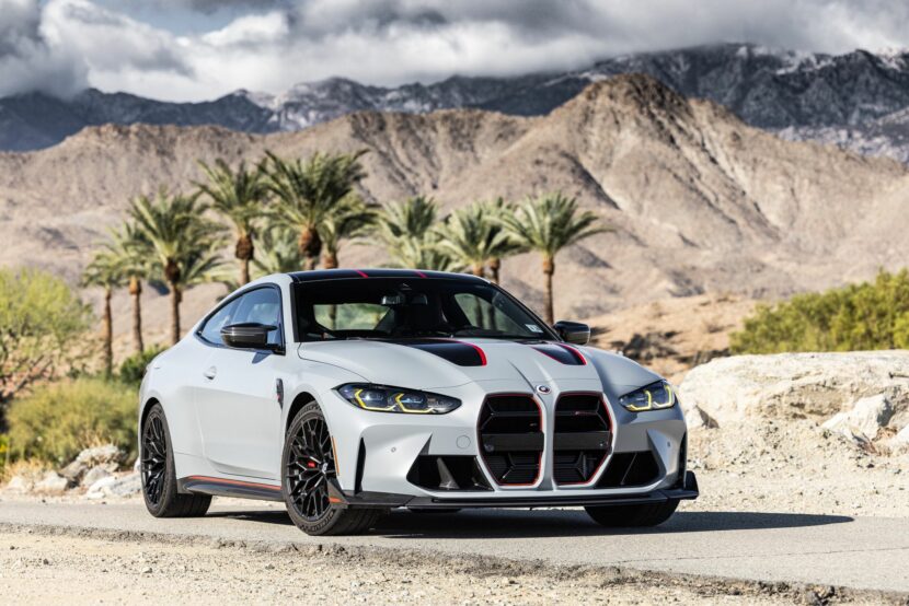 BMW M4 CSL photoshoot in the desert