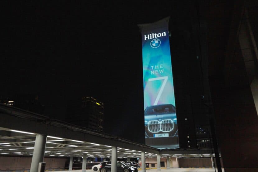 2023 BMW 7 Series Advertised On Singapore’s Highest Digital Billboard