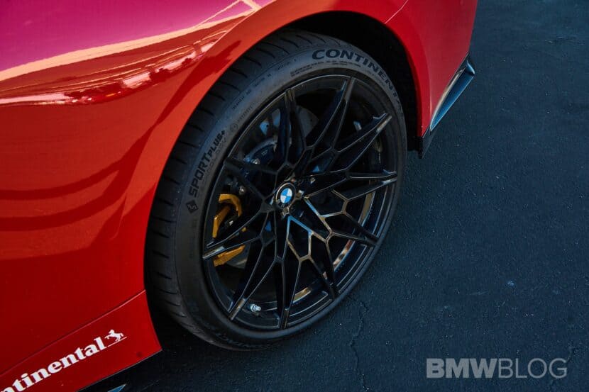 BMW M3 with the ExtremeContact Sport 02 tires