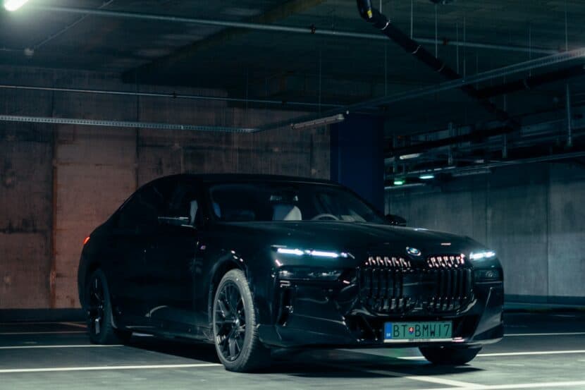 BMW Shows Sinister €200,000 i7 Electric Sedan In Mega Gallery