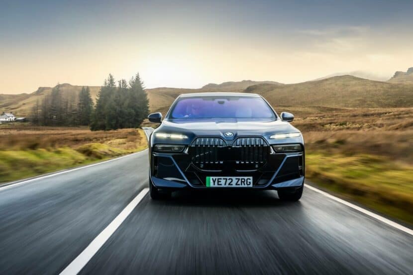 VIDEO: Could This Camouflaged Test Mule Be the BMW i7 M70?