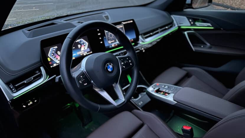 The steering wheel of the 2026 BMW X1