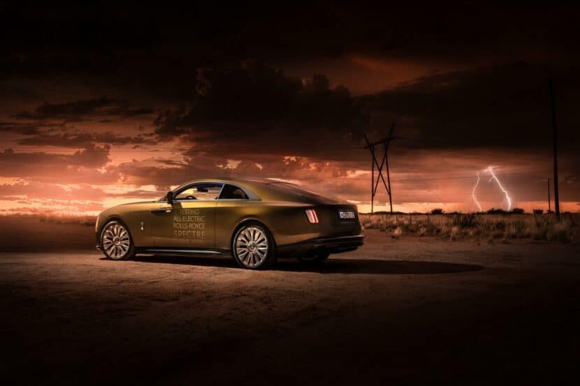 Rolls-Royce Spectre Undergoing Hot-Weather Testing In South Africa