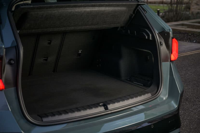 The cargo space of the 2026 BMW X1