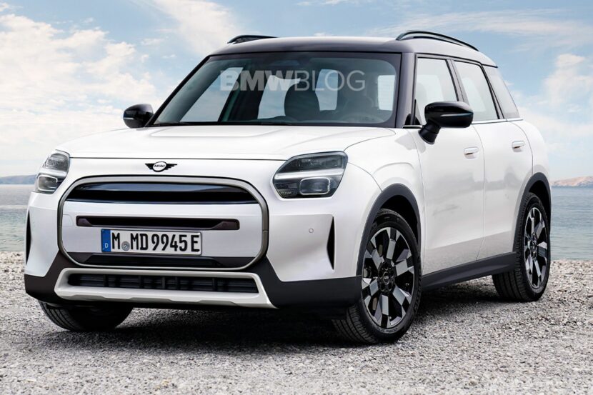 A Sneak Peek at the 2024 MINI Countryman Through Photoshop