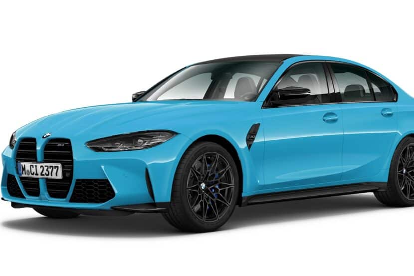 BMW M3 G80 Individual Mexico Blue With Center Exhaust Is A Rare Sight: Video