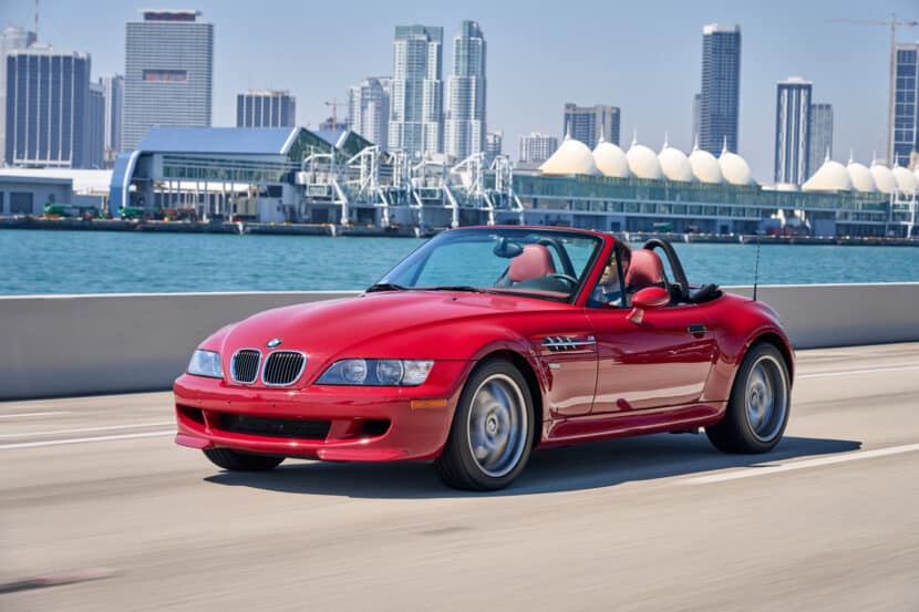BMW Z3 M Roadster in Imola Red in Miami