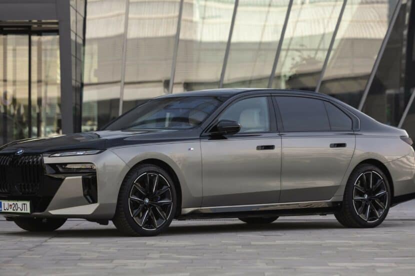 BMW i7 M Sport Pro Flaunts Two-Tone Paint, Cashmere Wool Interior
