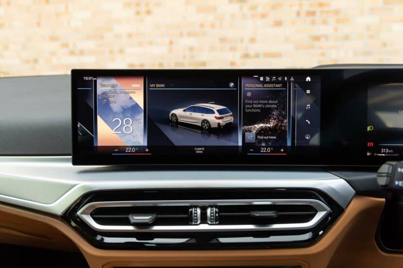 BMW 3 Series LCD screen