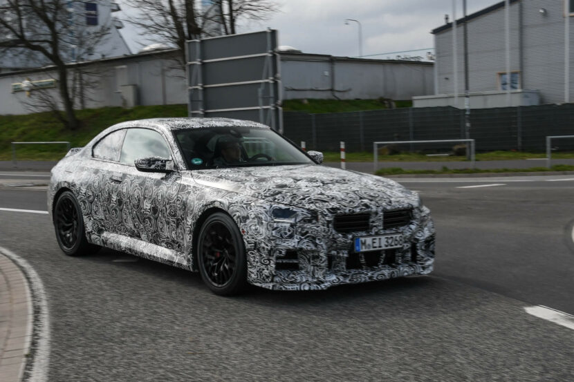 SPIED: 2025 BMW M2 CS Spotted Testing With Ducktail Spoiler, CSL Wheels