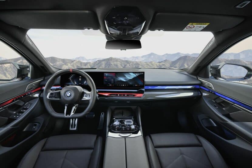 2024 BMW i5 interior
