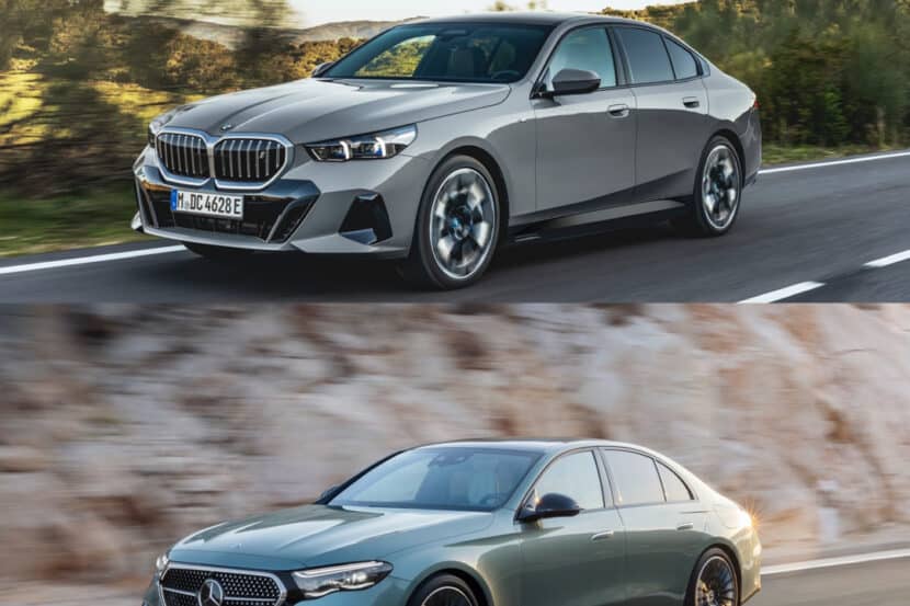 Photo Comparison: 2024 BMW 5 Series vs 2024 Mercedes E-Class