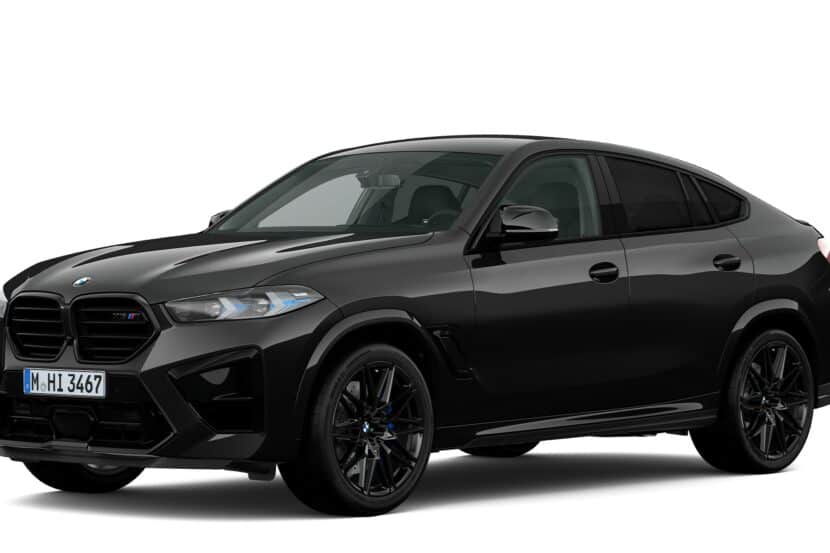 All-Black 2024 BMW X6 M Looks Intimidating In Walkaround Video