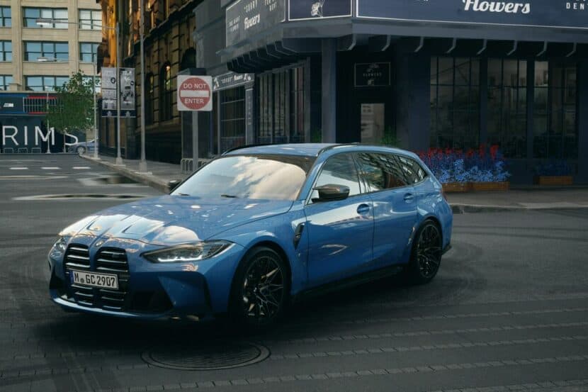 BMW M3 Touring Arctic Race Blue Seen For The First Time: Video