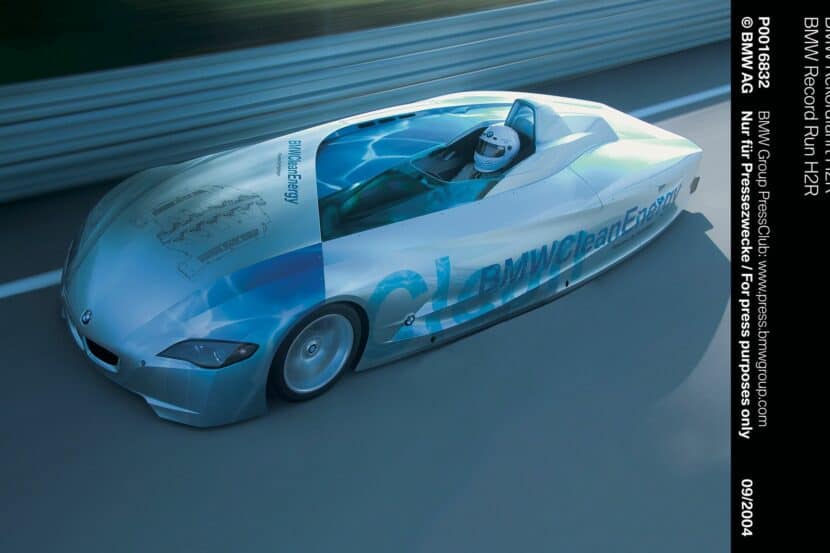 BMW H2R Puts Hydrogen V12 To Work During Goodwood Hill Climb