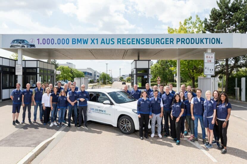 BMW Celebrates Making One Million X1 Crossovers At Regensburg Plant