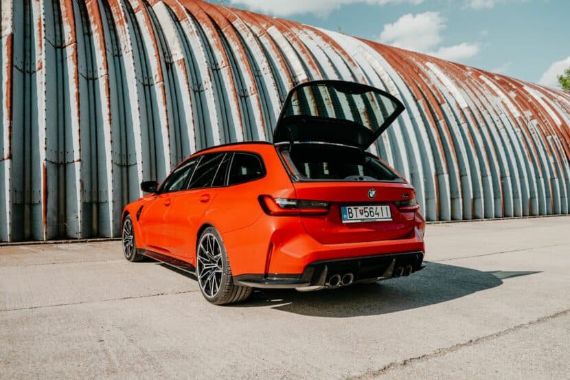BMW M3 Touring Combines Toronto Red Body With White Interior