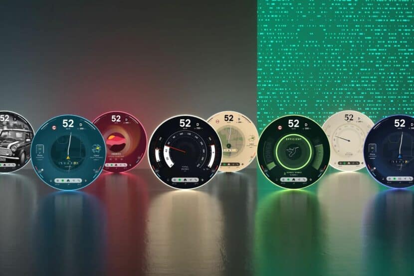 MINI’s Circular OLED UI: The Hardest Homage Designworks Ever Made