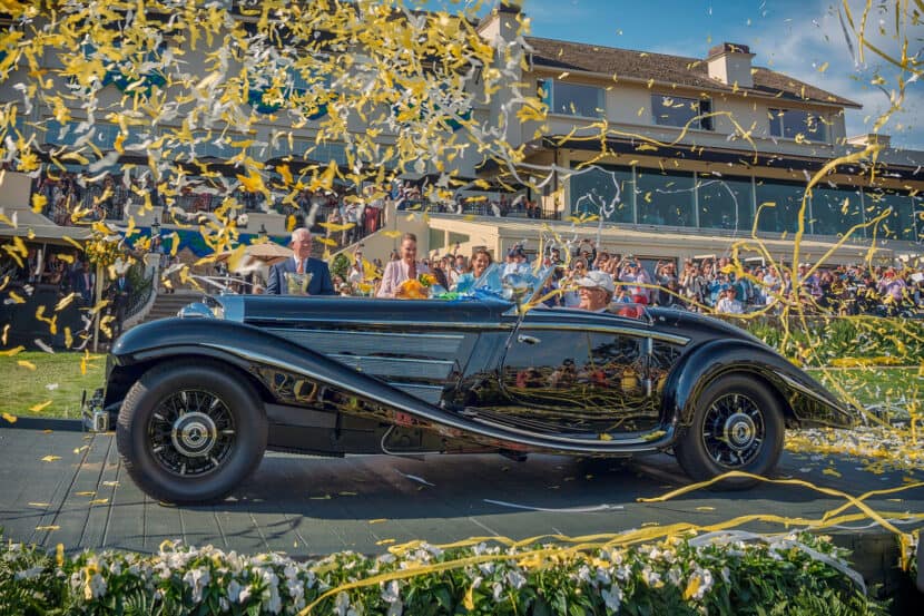 Mercedes-Benz 540K Wins the 2023 Pebble Beach Concours d’Elegance