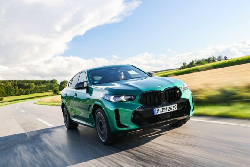 X6 M60i in Isle of Man green