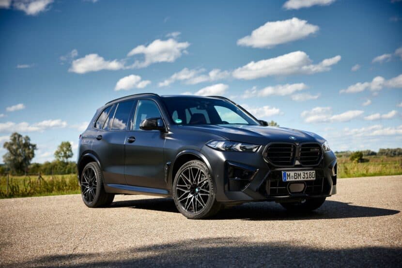 2024 BMW X5 M Facelift Looks Intimidating In Frozen Black