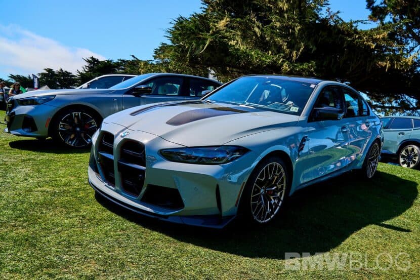 BMW M3 CS Brooklyn Grey Is An Eye-Catching Super Sedan At Pebble Beach