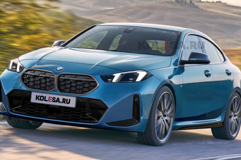 2025 BMW 2 Series Gran Coupe Renders Show a New Front-End