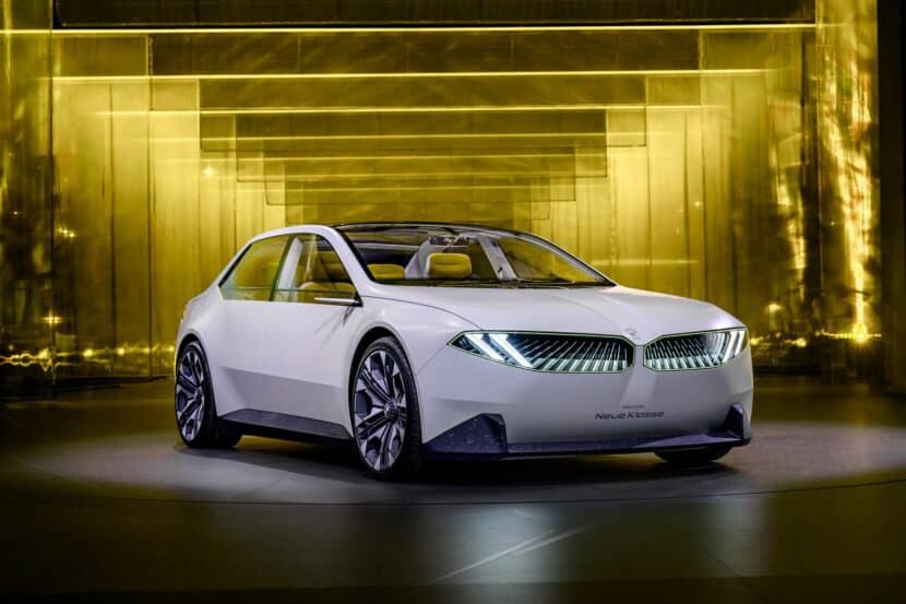 BMW Vision Neue Klasse sedan three quarter view