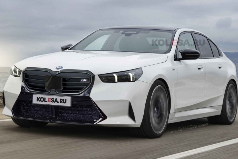 BMW M5 G90 Rendering Eases The Wait Until 2024 Official Debut