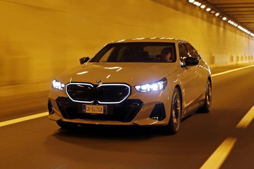 2024 BMW 5 Series Marks Italian Debut With i5 M60 Brooklyn Grey Photoshoot
