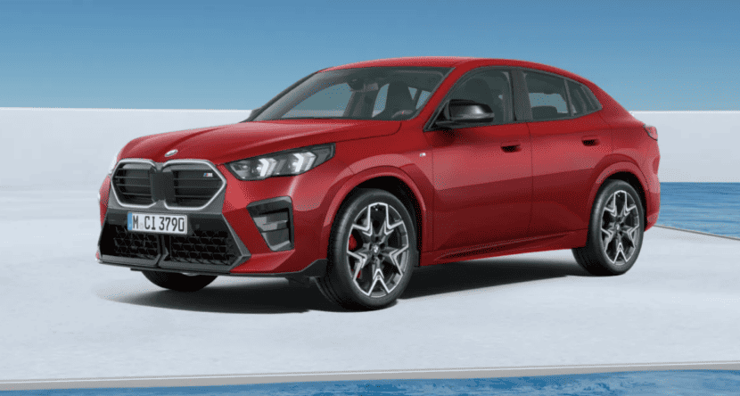 New BMW X2 M35i in Fire Red