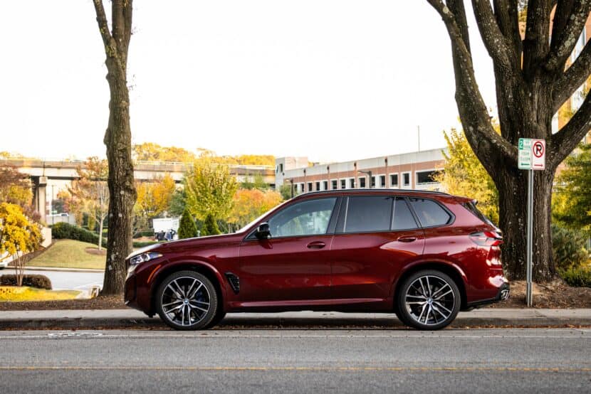 2025 BMW X5 in Ruby Red