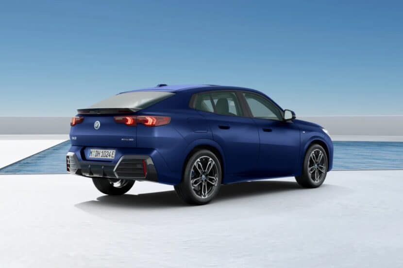 BMW iX2 Detailed In Frozen Portimao Blue With M Sport Package