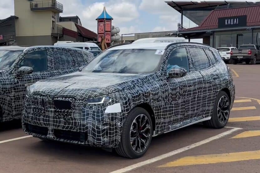 BMW X3 M50 Caught From Behind Showing Quad Exhaust Tips