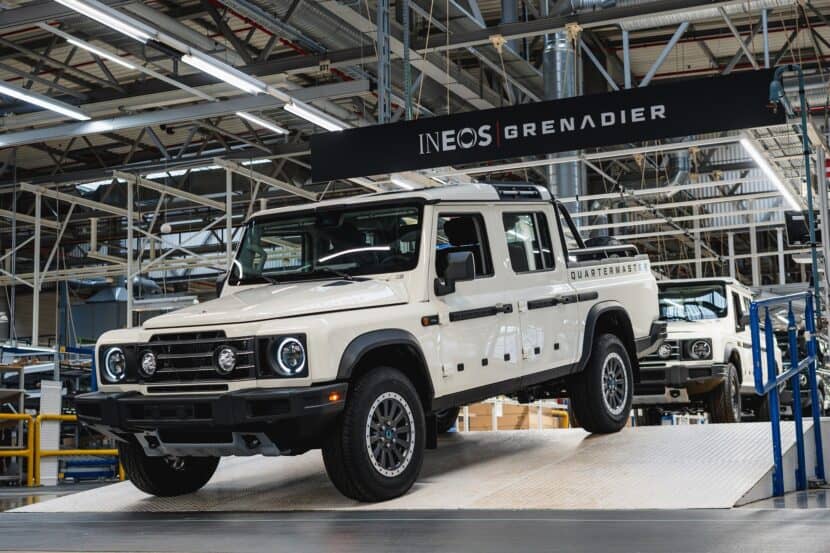 Ineos Grenadier Quartermaster Truck Enters Production With BMW Engines