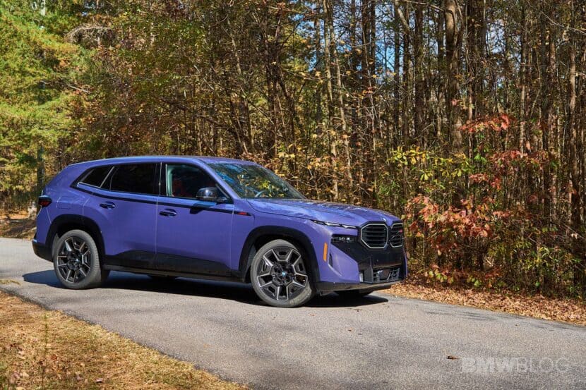 2024 BMW XM in Sepia Blue
