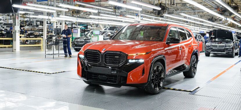 BMW XM in Spartanburg plant