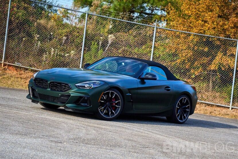 BMW Z4 in Frozen Green Metallic
