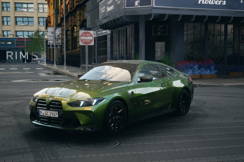 BMW Owner Picks Up 2025 M4 Anglesey Green From BMW Welt