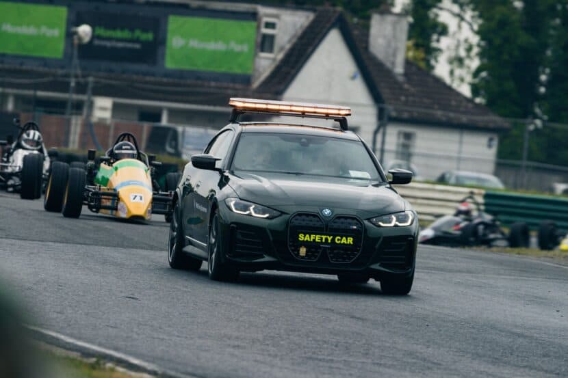 BMW i4 M50 Safety Car Looks Stylish In Sanremo Green