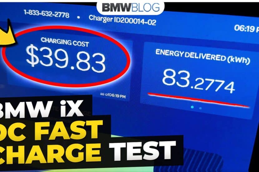 BMW iX Software Update Improves the Charging Curve
