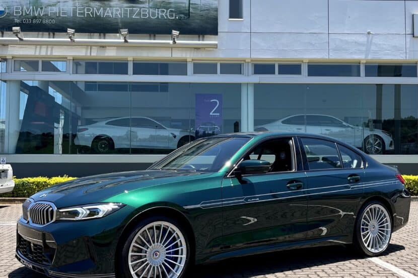 ALPINA B3 50 Years Edition Looks Classy Up Close